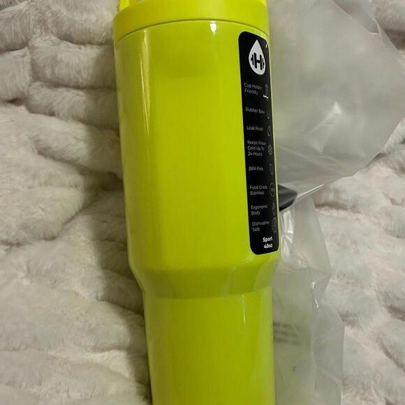 Hydro Jug  Sport Shiny Neon Glow Yellow - Picture 1 of 5